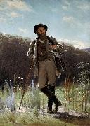 Ivan Nikolaevich Kramskoi Portrait of the painter Ivan Shishkin Germany oil painting artist